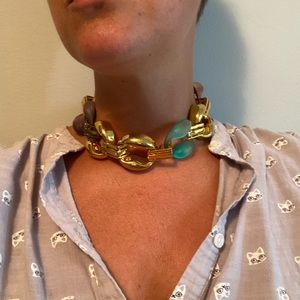 OOAK Alexis Bittar Collar Necklace